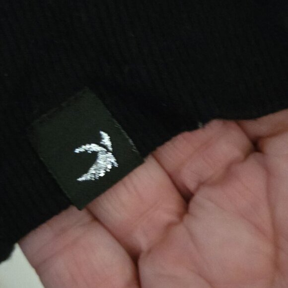 Glyder Lounge Long Sleeve Black Slit Side Soft Jersey Size XL - Picture 8 of 10